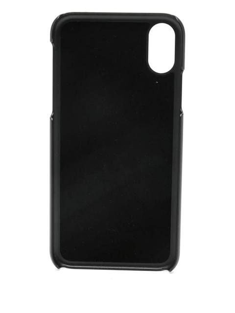 Dolce & Gabbana iPhone X embellishment phone case - Red - zdjęcie produktu nr 2