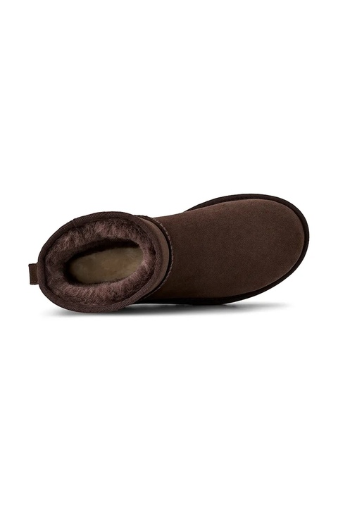 UGG śniegowce zamszowe Classic Mini II kolor brązowy 1016222.DDC - zdjęcie produktu nr 2