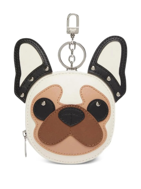 Weekend Max Mara dog-face zip keyring - White - zdjęcie produktu nr 1