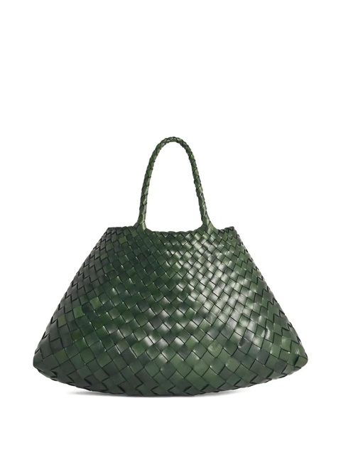 DRAGON DIFFUSION hand-woven pendant shoulder bag - Green - zdjęcie produktu nr 1