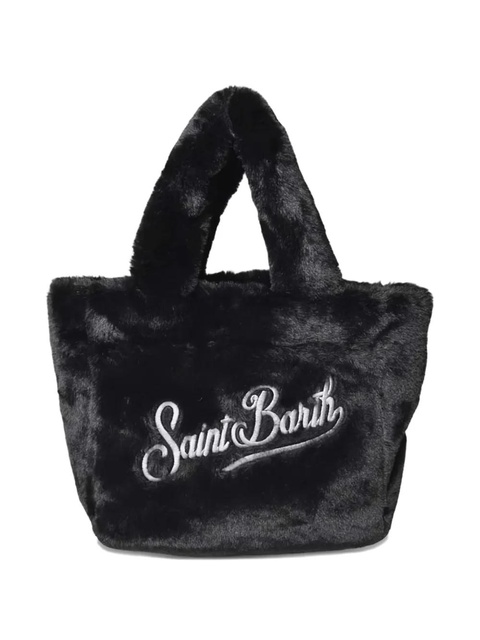 MC2 Saint Barth faux fur tote bag - Black - zdjęcie produktu nr 2