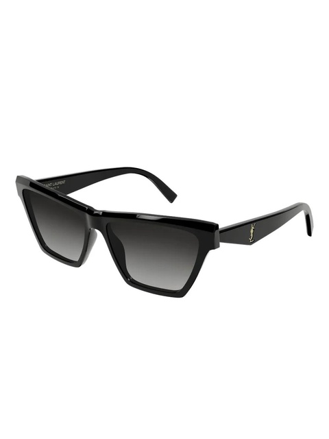 Saint Laurent Eyewear cat-eye sunglasses - Black - zdjęcie produktu nr 2