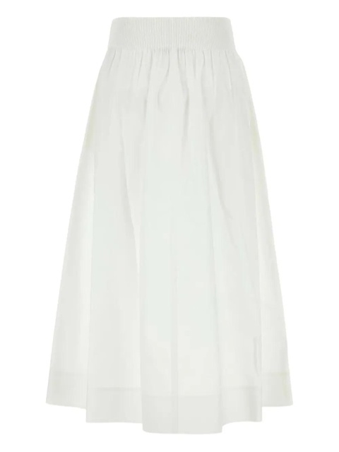 Tory Burch poplin maxi skirt - White - zdjęcie produktu nr 2