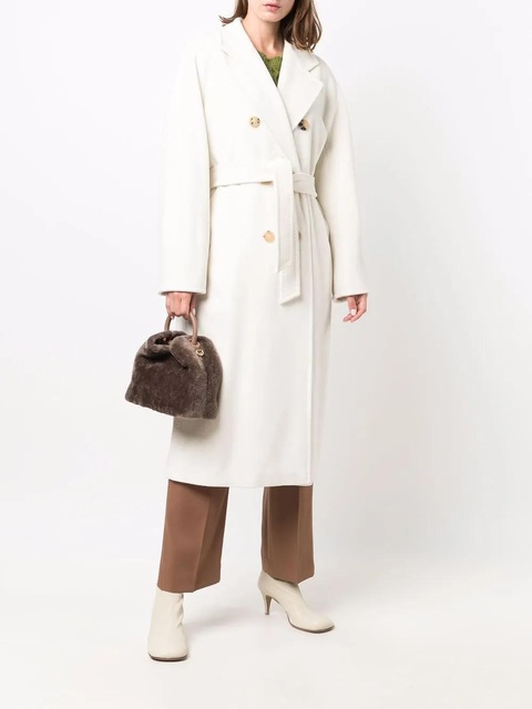 Max Mara Madame 101801 double-breasted coat - White - zdjęcie produktu nr 2