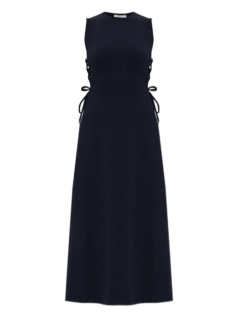 Max Mara Delfi lace-up midi dress - Blue - zdjęcie produktu nr 1