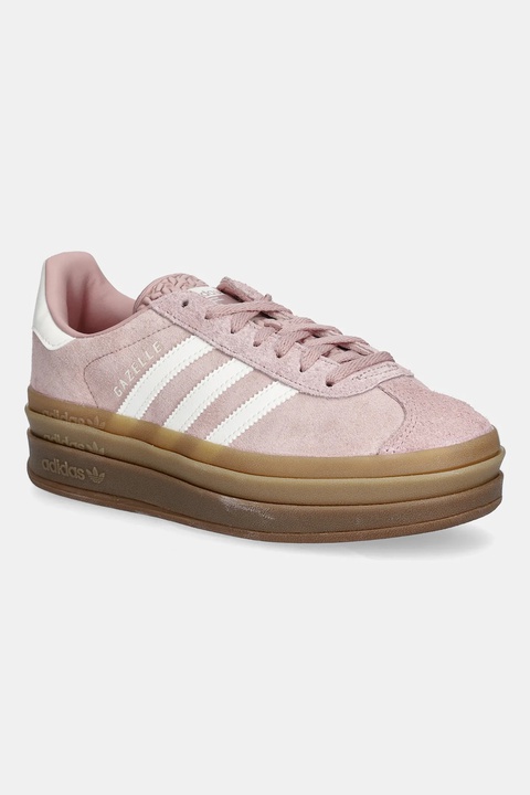 adidas Originals sneakersy zamszowe Gazelle Bold W damskie kolor różowy JS3903 - zdjęcie produktu nr 1