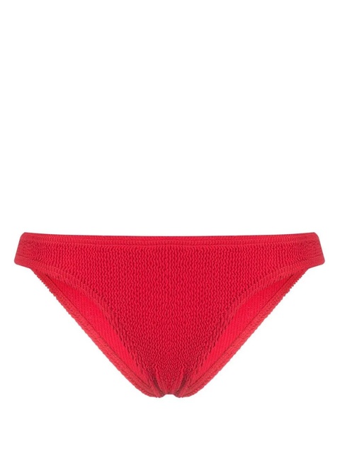 Bond-eye Bond seersucker bikini bottoms - Red - zdjęcie produktu nr 1