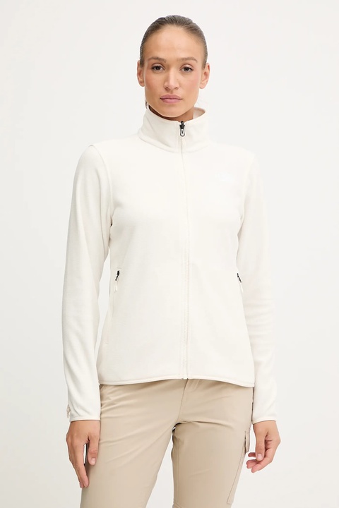 The North Face bluza outdoorowa damska kolor beżowy gładka NF0A8D2FQLI1 - zdjęcie produktu nr 1