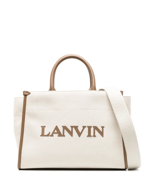 Lanvin small In&Out tote bag - Neutrals - zdjęcie produktu nr 1