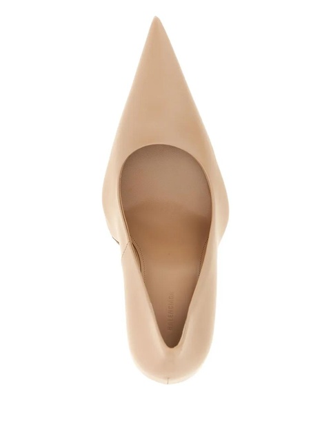 Balenciaga 110m Avenue After elongated-toe pumps - Neutrals - zdjęcie produktu nr 1