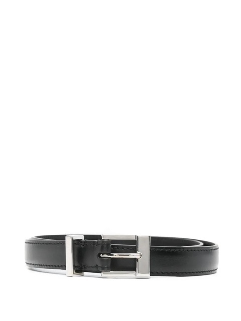 KHAITE Manhattan leather belt - Black - zdjęcie produktu nr 1