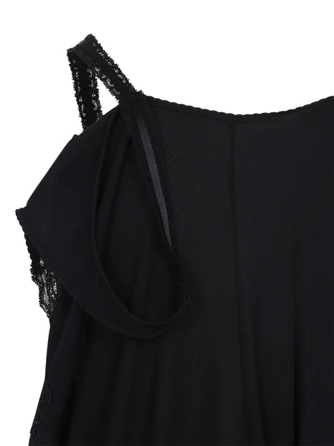 Balenciaga patched maxi dress - Black - zdjęcie produktu nr 2