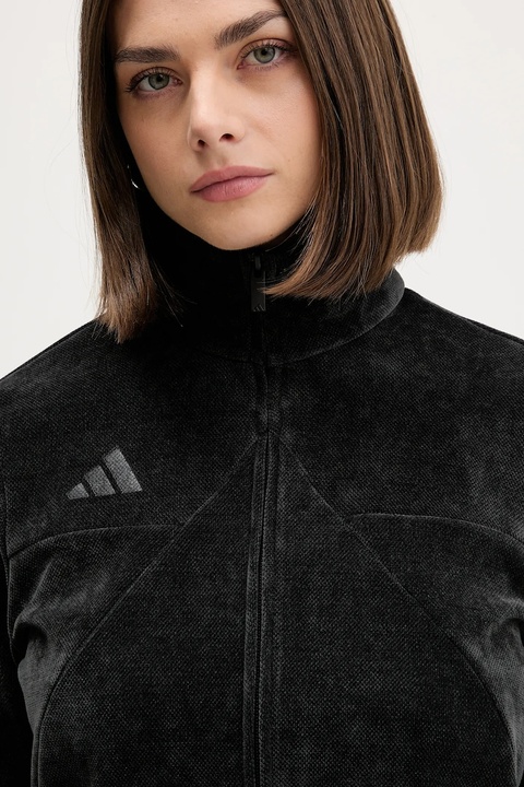adidas bluza Tiro damska kolor czarny z nadrukiem JX5124 - zdjęcie produktu nr 2
