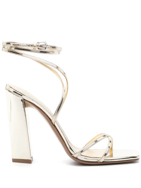 Paris Texas Diana 105mm wraparound sandals - Gold - zdjęcie produktu nr 1
