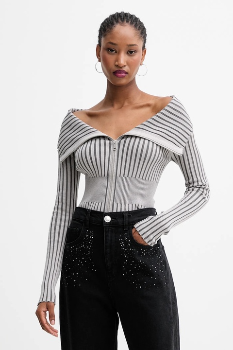 Guess kardigan KATHRYN damski kolor szary lekki W5YR03 Z30I2 - zdjęcie produktu nr 1