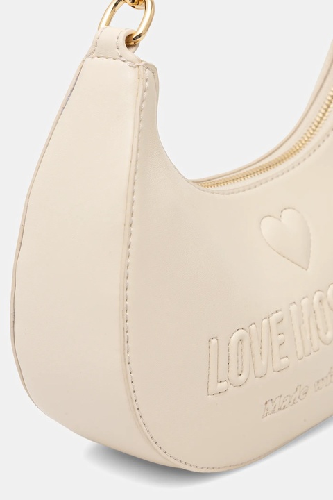 Love Moschino torebka kolor beżowy JC4219PP0MKF0110 - zdjęcie produktu nr 1