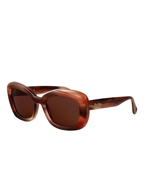 Max Mara Eyewear Elizabeth1 oval-frame sunglasses - Brown - zdjęcie produktu nr 2