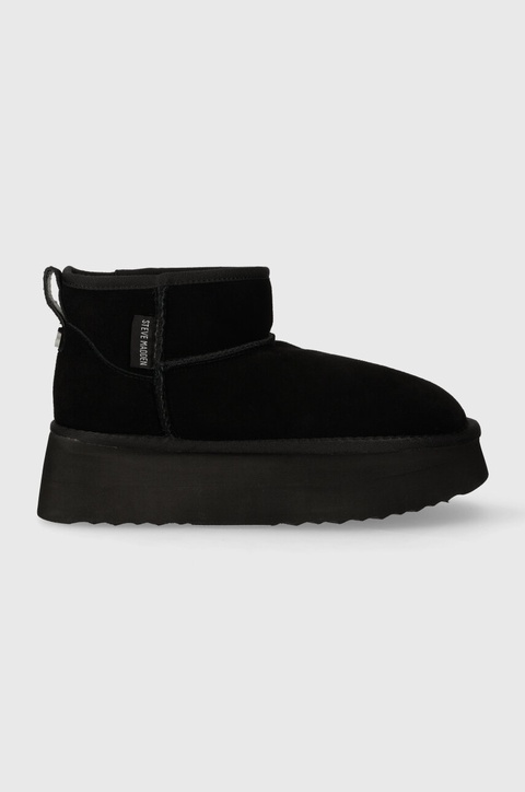 Steve Madden śniegowce zamszowe Campfire kolor czarny SM11002737 - zdjęcie produktu nr 1