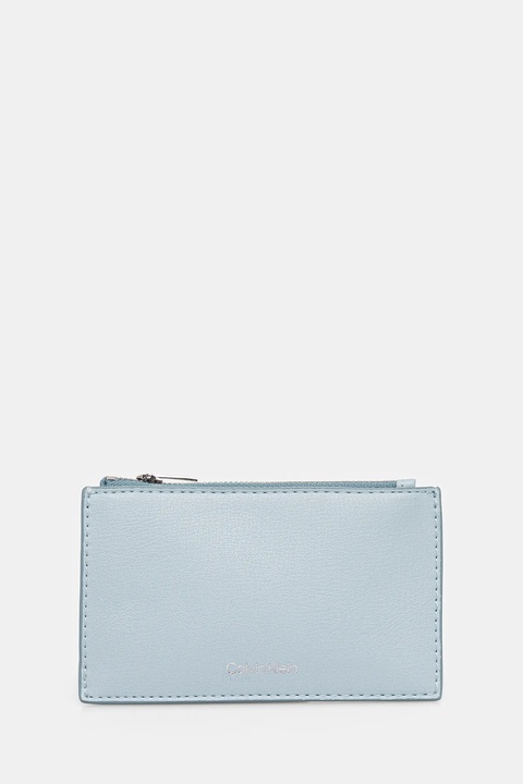 Calvin Klein portfel damski kolor niebieski LV04F1090G - zdjęcie produktu nr 1