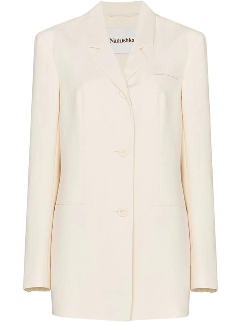 Nanushka single-breasted blazer - Neutrals - zdjęcie produktu nr 1