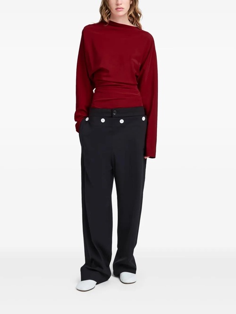 Proenza Schouler Keegan top - Red - zdjęcie produktu nr 2