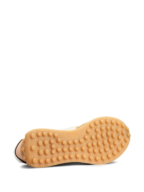 Tod's suede-trimmed sneakers - Brown - zdjęcie produktu nr 2