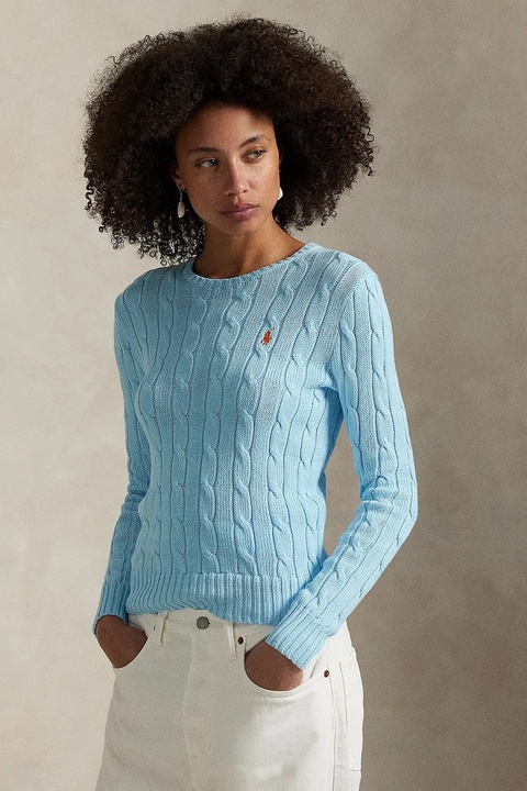 Polo Ralph Lauren sweter damski kolor niebieski 211971869 - zdjęcie produktu nr 1