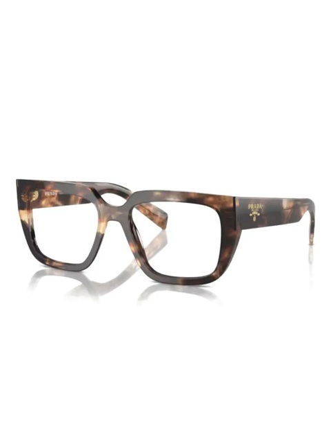 Prada Eyewear square-frame glasses - Brown - zdjęcie produktu nr 1
