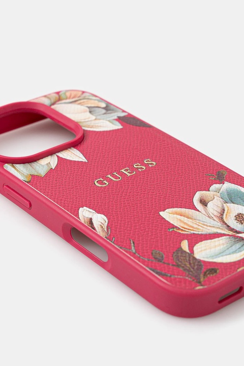 Guess etui na telefon iPhone 16 Pro kolor różowy GUHMP16LPGNMPLMF - zdjęcie produktu nr 2