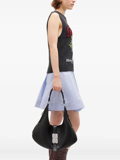 GANNI small Kat tote bag - Black - zdjęcie produktu nr 1