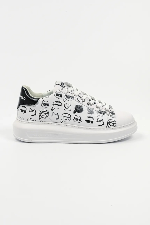 Karl Lagerfeld sneakersy skórzane KAPRI damskie kolor biały KL62512T - zdjęcie produktu nr 2