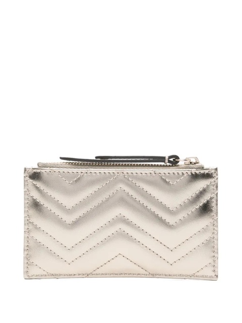Gucci chevron GG wallet - Silver - zdjęcie produktu nr 2