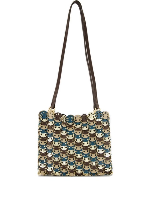 Rabanne disc-detailing shoulder bag - Gold - zdjęcie produktu nr 1