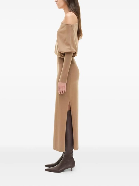 Simkhai One-Shoulder midi dress - Neutrals - zdjęcie produktu nr 1