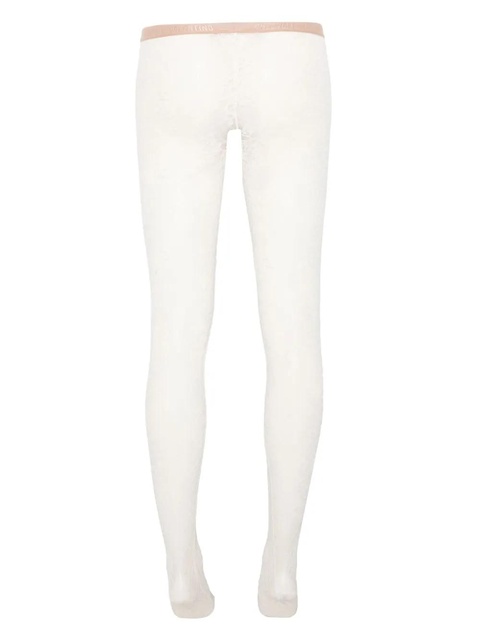 Valentino Garavani lace tights - White - zdjęcie produktu nr 2
