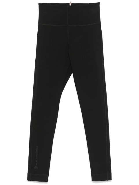 Moncler Grenoble technical-jersey leggings - Black - zdjęcie produktu nr 1