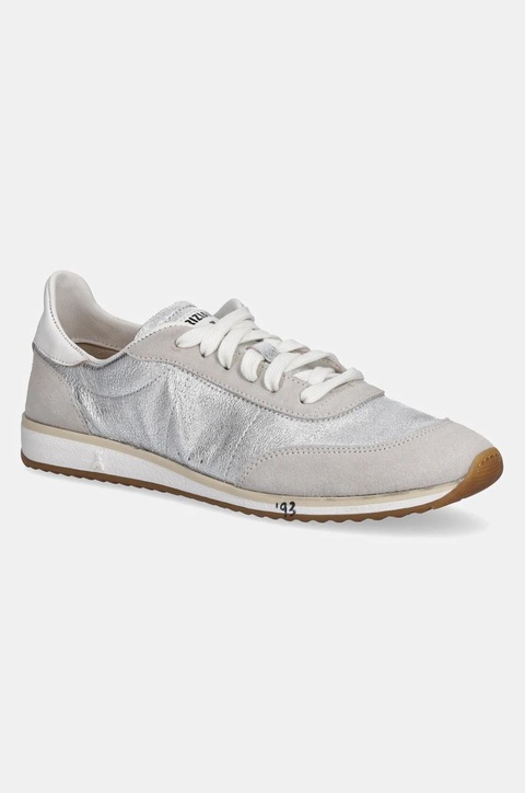 Patrizia Pepe sneakersy skórzane damskie kolor srebrny 2Z0074 V043 S298 - zdjęcie produktu nr 1