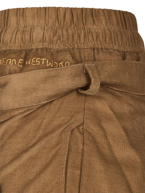 Vivienne Westwood belted corduroy skirt - Brown - zdjęcie produktu nr 2