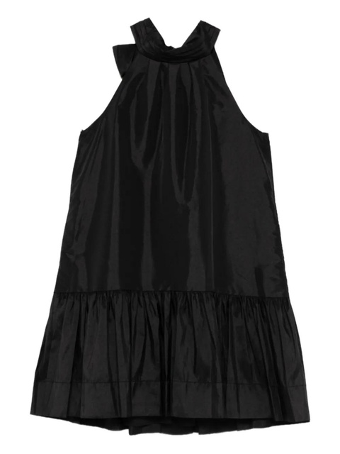 Simkhai tie-fastening mini dress - Black - zdjęcie produktu nr 1