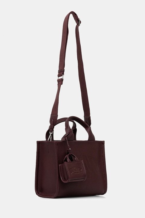 Dkny torebka HADLEE kolor bordowy R53AAC80 - zdjęcie produktu nr 2