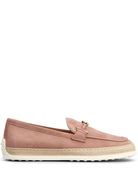 Tod's Gomma leather loafers - Pink - zdjęcie produktu nr 1