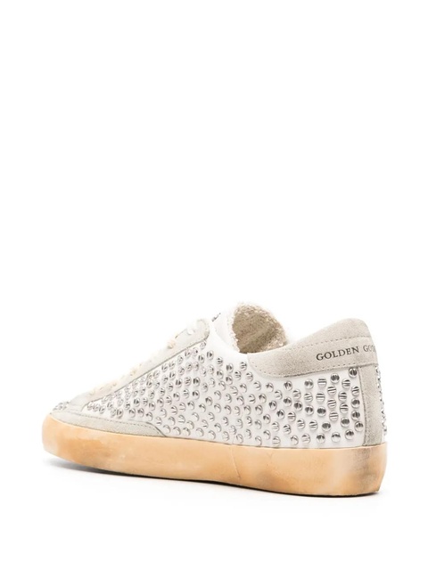 Golden Goose Super Star crystal-embellished sneakers - Neutrals - zdjęcie produktu nr 2
