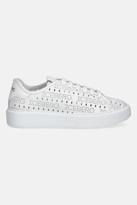 Iceberg sneakersy skórzane Bozeman damskie kolor biały ID227701 - zdjęcie produktu nr 2