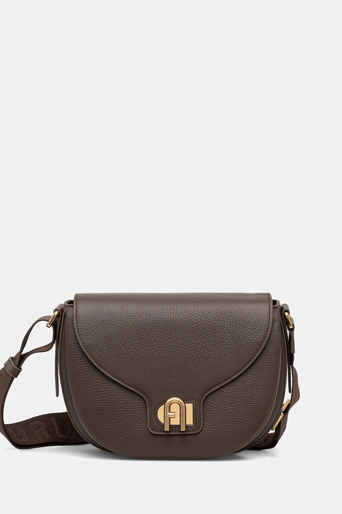 Furla torebka skórzana kolor brązowy WB01605.BX0356.4594S - zdjęcie produktu nr 1