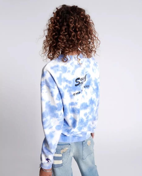 ONETEASPOON - Bawełniana bluza tie-dye Love Yourself - zdjęcie produktu nr 2