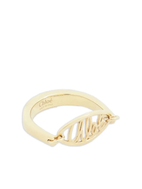 Chloé logo-detail ring - Gold - zdjęcie produktu nr 1
