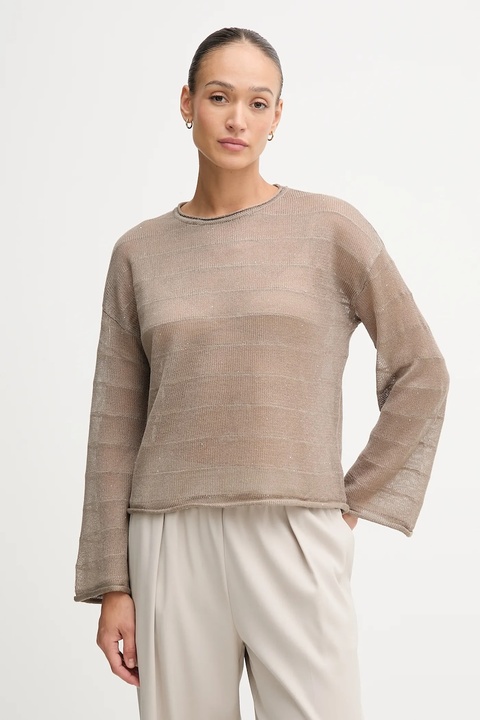 Hoss Intropia sweter damski kolor zielony lekki 6382013 - zdjęcie produktu nr 1