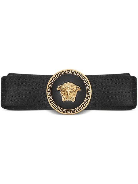 Versace Medusa-plaque decorative-stitch hairpin - Black - zdjęcie produktu nr 1