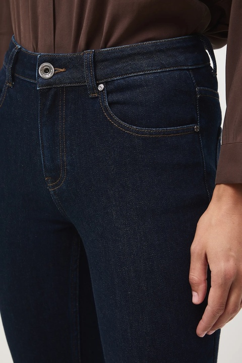 Medicine jeansy damskie kolor granatowy - zdjęcie produktu nr 2