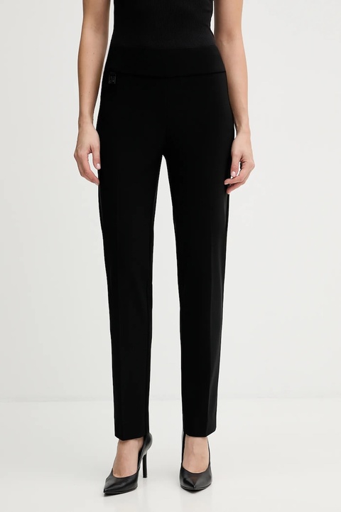 Joseph Ribkoff spodnie damskie kolor czarny dopasowane high waist 144092 - zdjęcie produktu nr 1